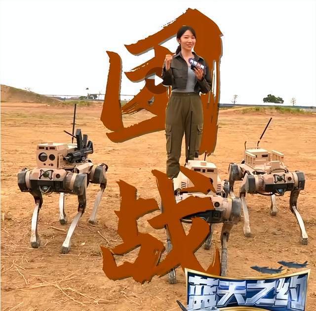 中国“机器狼群”首次亮相第15届珠海航展，身背机枪实现集群作战(图1)