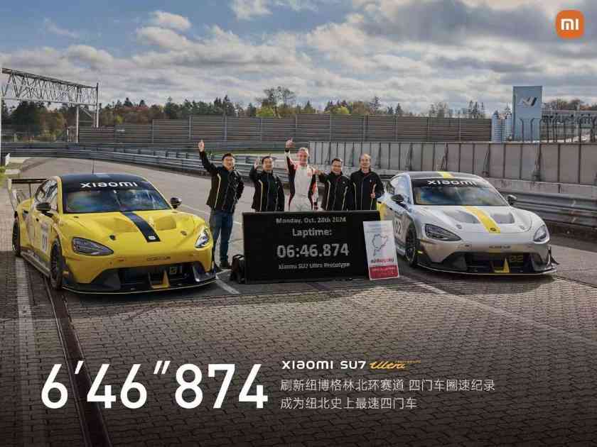 售价81.49万元!小米SU7 Ultra成纽北最速四门车,吊打保时捷特斯拉(图1) 售价81.49万元!小米SU7 Ultra成纽北最速四门车,吊打保时捷特斯拉(图1)