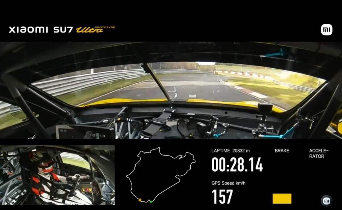 售价81.49万元!小米SU7 Ultra成纽北最速四门车,吊打保时捷特斯拉(图7) 售价81.49万元!小米SU7 Ultra成纽北最速四门车,吊打保时捷特斯拉(图7)