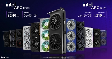 Intel新一代B系游戏显卡发布,还带AI帧生成...(图2) Intel新一代B系游戏显卡发布,还带AI帧生成...(图2)