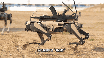 中国“机器狼群”首次亮相第15届珠海航展，身背机枪实现集群作战(图3)