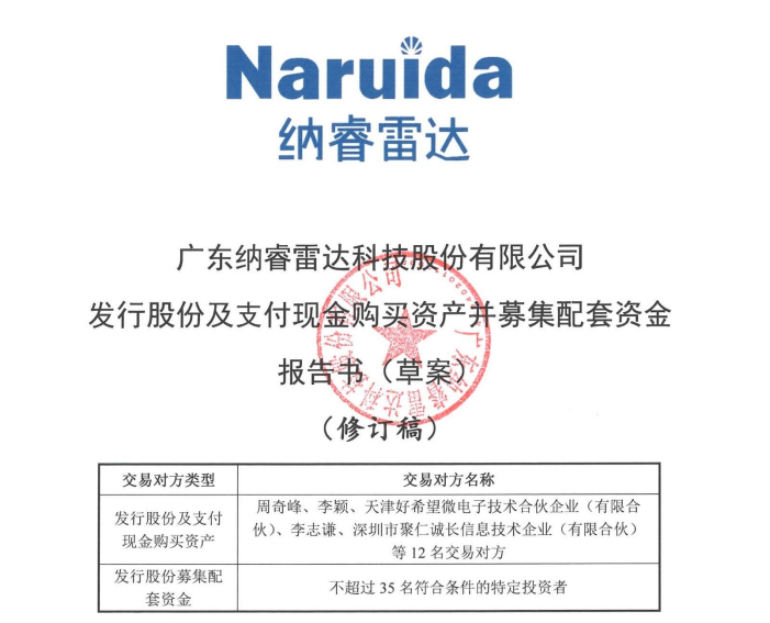 3.26亿元,雷达巨头纳睿雷达并购天津传感器公司天津希格玛微电子(图2) wKgZPGmivdGAM-BXAAK0ScAVFt0311.png