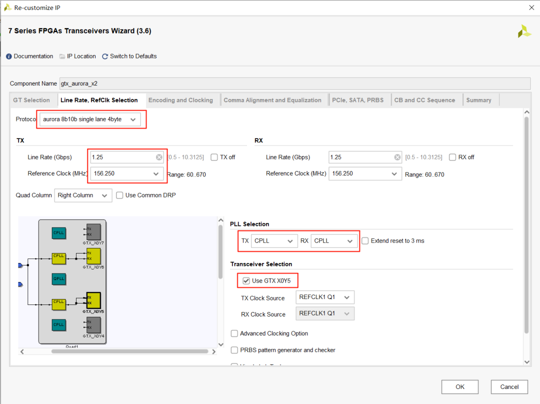 基于XILINX Vivado平台的GTX收发器的开发(图2) 9caca22c-147c-11f1-90a1-92fbcf53809c.png