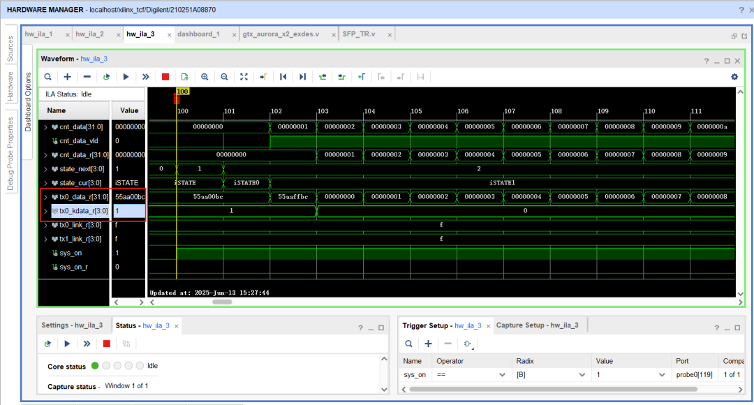 基于XILINX Vivado平台的GTX收发器的开发(图13) a0f9951a-147c-11f1-90a1-92fbcf53809c.png