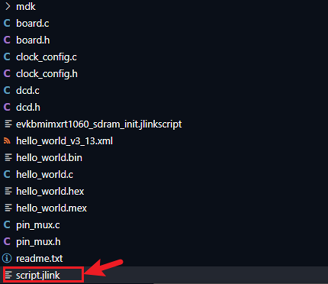 在MCUXpresso for VS Code中调用JLINK Script的三种方法(图14) 638283a2-12ad-11f1-90a1-92fbcf53809c.png